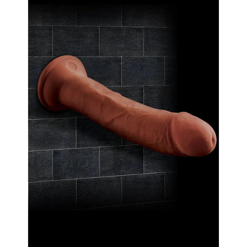 King Cock Plus Triple Density 8 Inch Cock - Brown