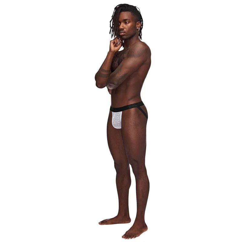 Sneak Peek Ring Jock - Small/ Medium - White