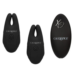 Silicone Remote Nipple Clamps - Black