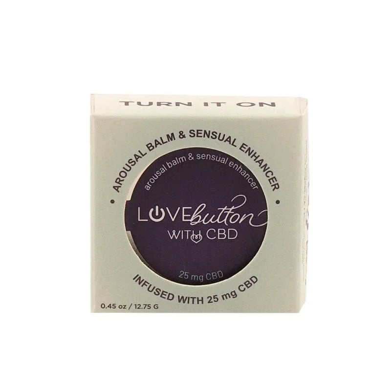 Hemp Seed Cbd-Infused Love Button Arousal Balm and Sensual Enhancer 0.45 Oz / 12.75 G
