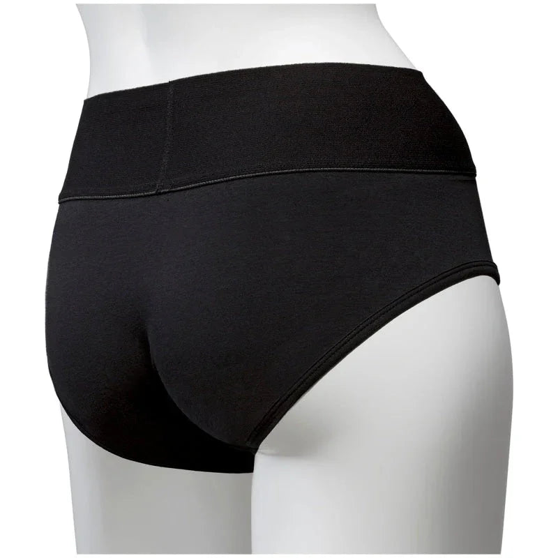 Vac- U- Lock Panty Harness With Plug - Briefs - S/ M