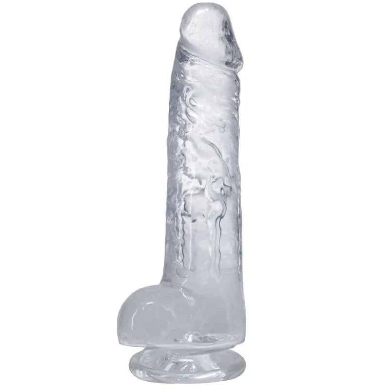 Big Dick in a Bag 8 Inch - Clear
