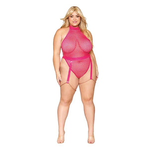 Teddy and Garter Belt - Queen Size - Peony