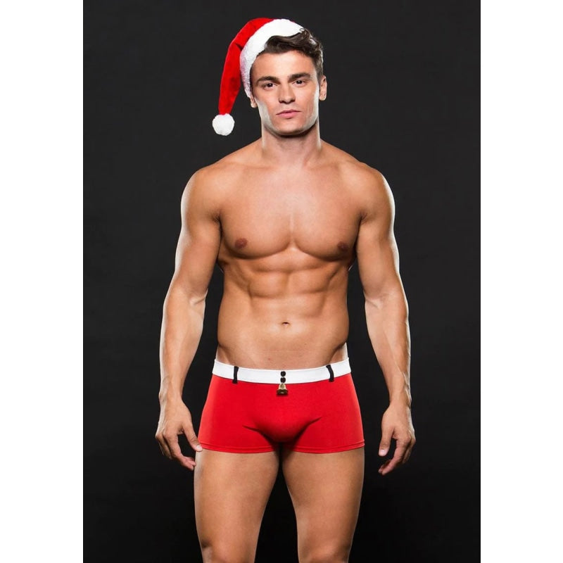 2 Piece Sexy Santa Set in Red - Large/XLarge Size - Festive and Flirtatious Holiday Costume, Perfect for Spicing Up Seasonal Celebration