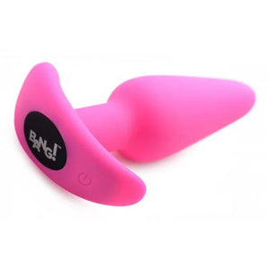 21x Silicone Butt Plug With Remote - Pink - MyPleasure