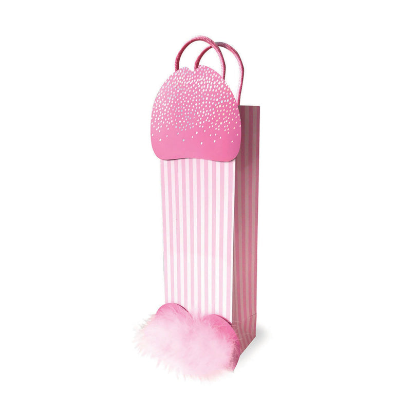 3-D Sparkling Penis Gift Bag