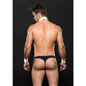 3 Piece Tuxedo Set - Large/xlarge - White/black - MyPleasure