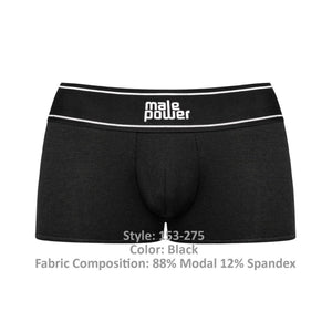 Modal Rib Pouch Short - X-Large - Black