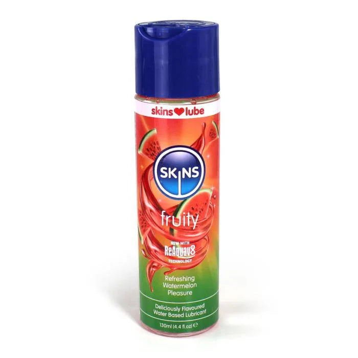 Skins Watermelon Water Based Lubricant 4.4 Fl Oz