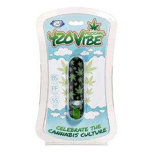 420 Stubby Vibe Cannabis Leaf - Black/green - MyPleasure