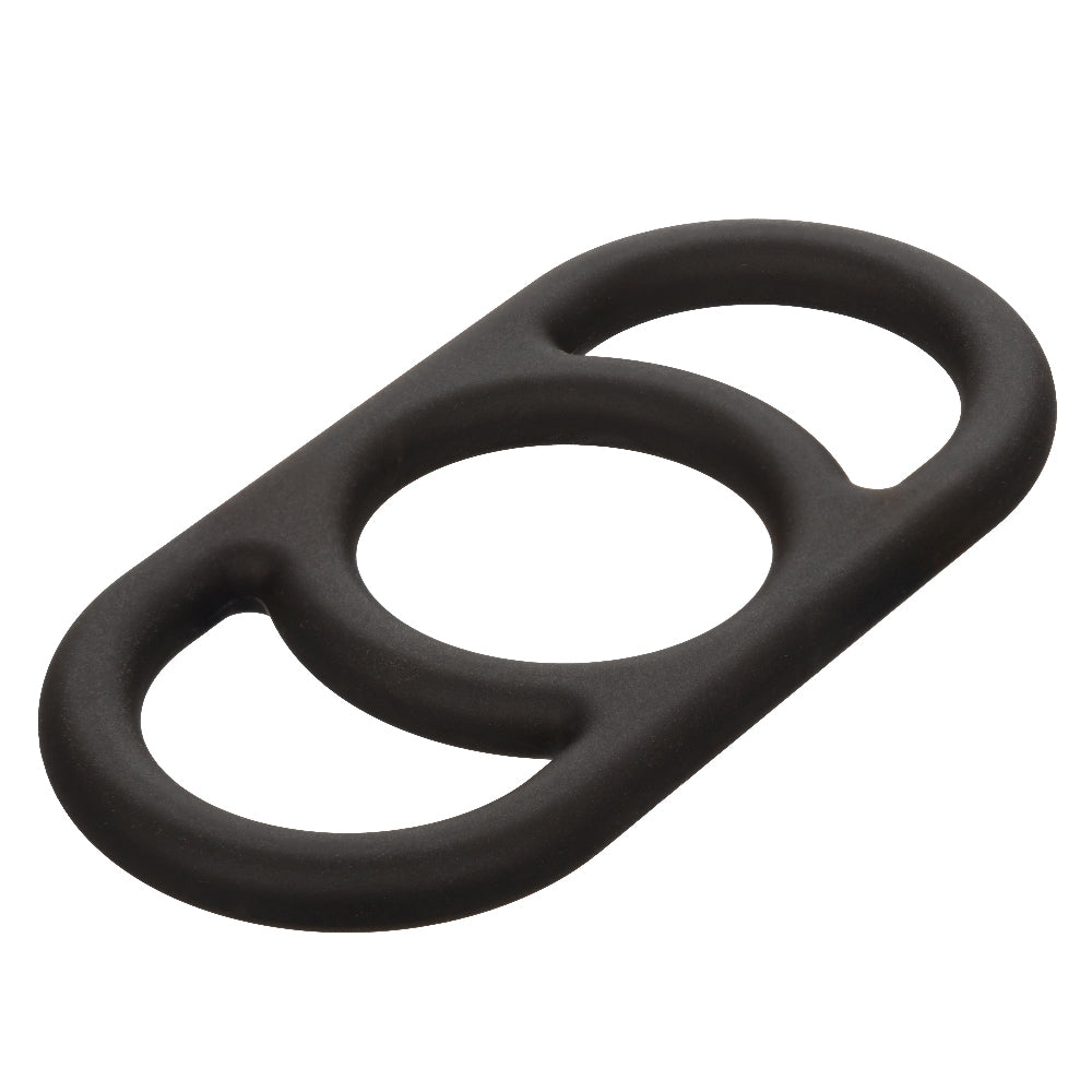 Alpha Liquid Silicone Commander Ring - Black