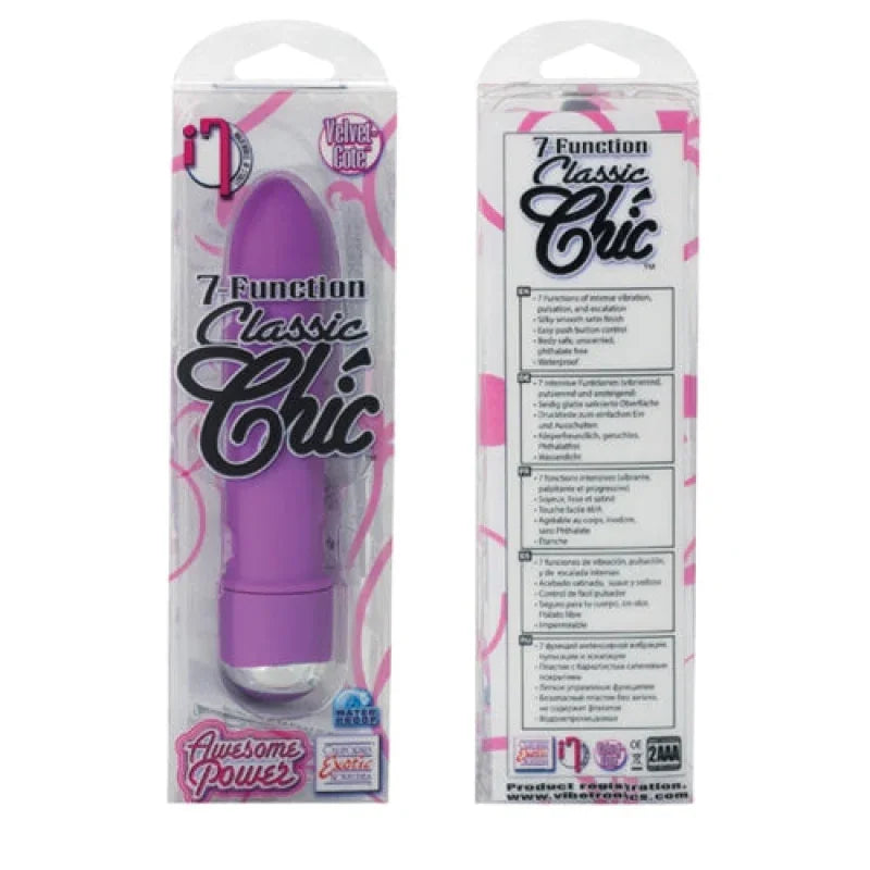 7 Function Classic Chic - Mini Vibe - Purple - MyPleasure