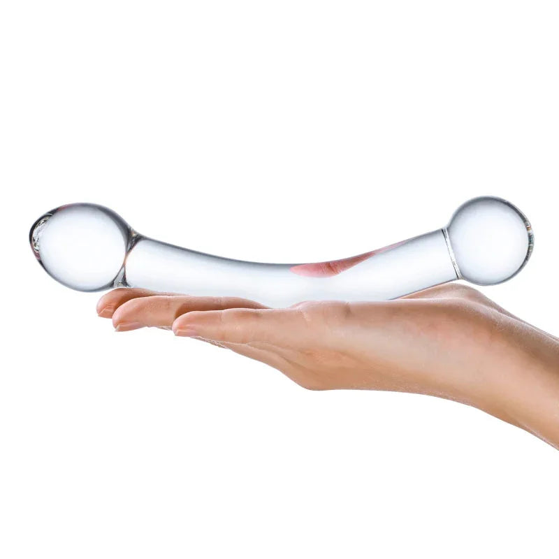7 Inch Curved Glass G Spot Stimulator - MyPleasure
