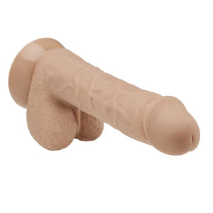 7" Silicone Pro Odorless Dong - Tan - MyPleasure
