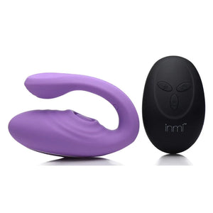7x Pulse Pro Pulsating and Clit Stim Vibe With Remote - MyPleasure