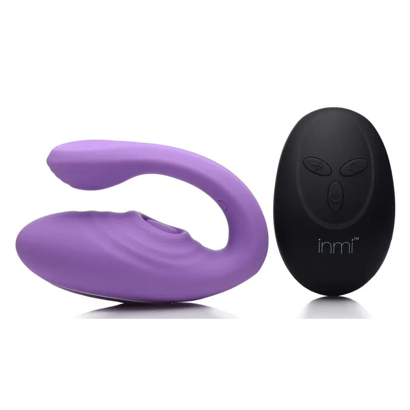 7x Pulse Pro Pulsating and Clit Stim Vibe With Remote - MyPleasure