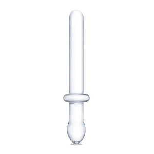 9.25 Inch Classic Smooth Dual-Ended Dildo - Clear - MyPleasure