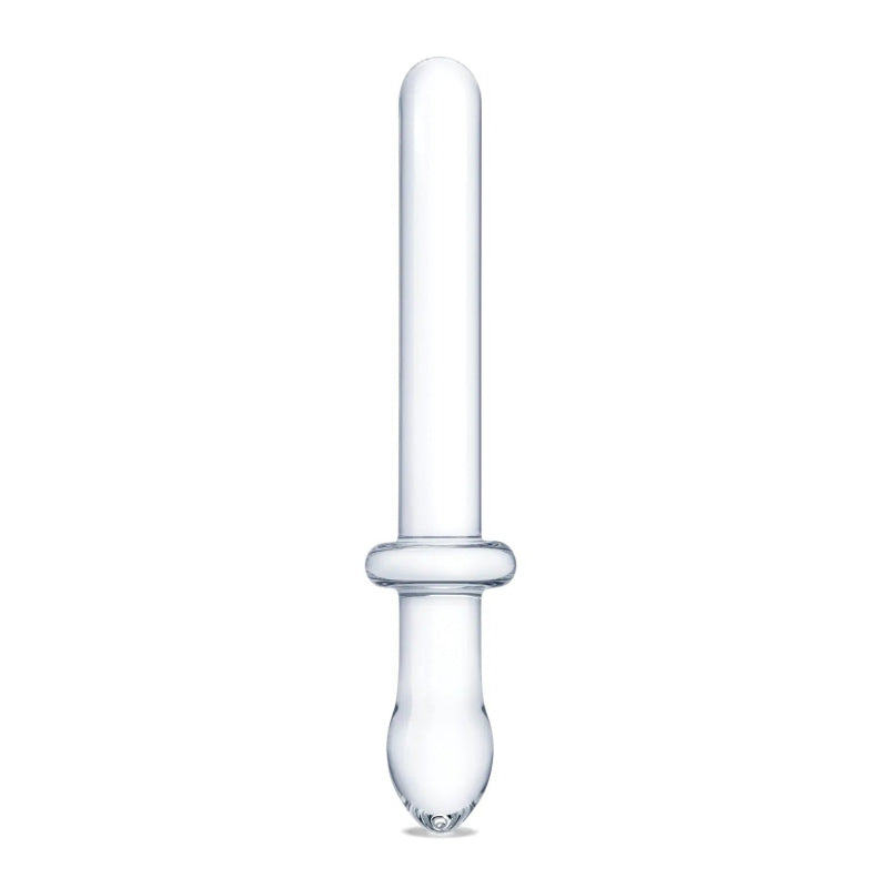 9.25 Inch Classic Smooth Dual-Ended Dildo - Clear