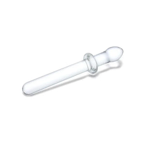 9.25 Inch Classic Smooth Dual-Ended Dildo - Clear - MyPleasure