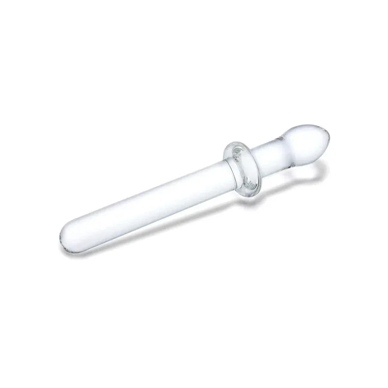 9.25 Inch Classic Smooth Dual-Ended Dildo - Clear - MyPleasure