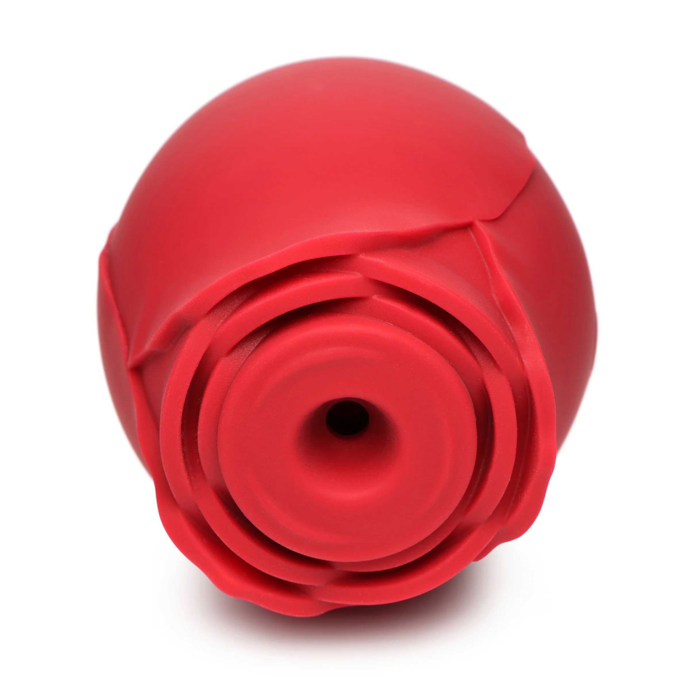 Mystic Rose Sucking and Vibrating Silicone Rose Red