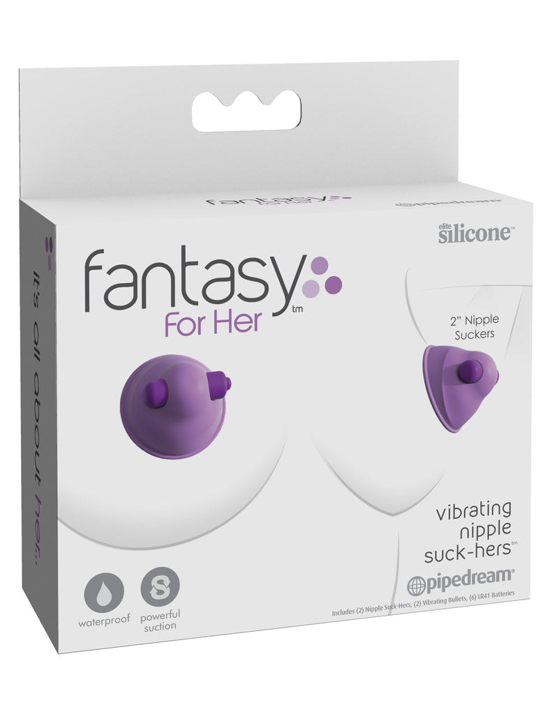 Fantasy for Her Vibrating Nipple Suck-Hers 2"