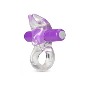 Play With Me Bull Vibrating C-Ring - Purple