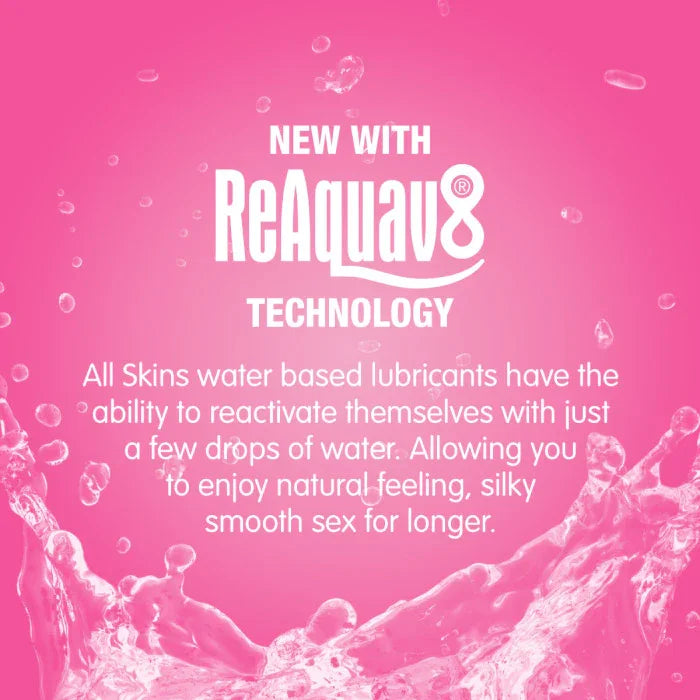 Skins Bubblegum Water Based Lubricant 4.4oz