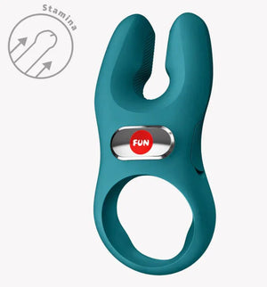 Nōs Classic Vibrating Cock Ring - Bottle Green