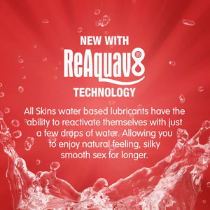 Skins Strawberry Water Based Lubricant 4.4oz