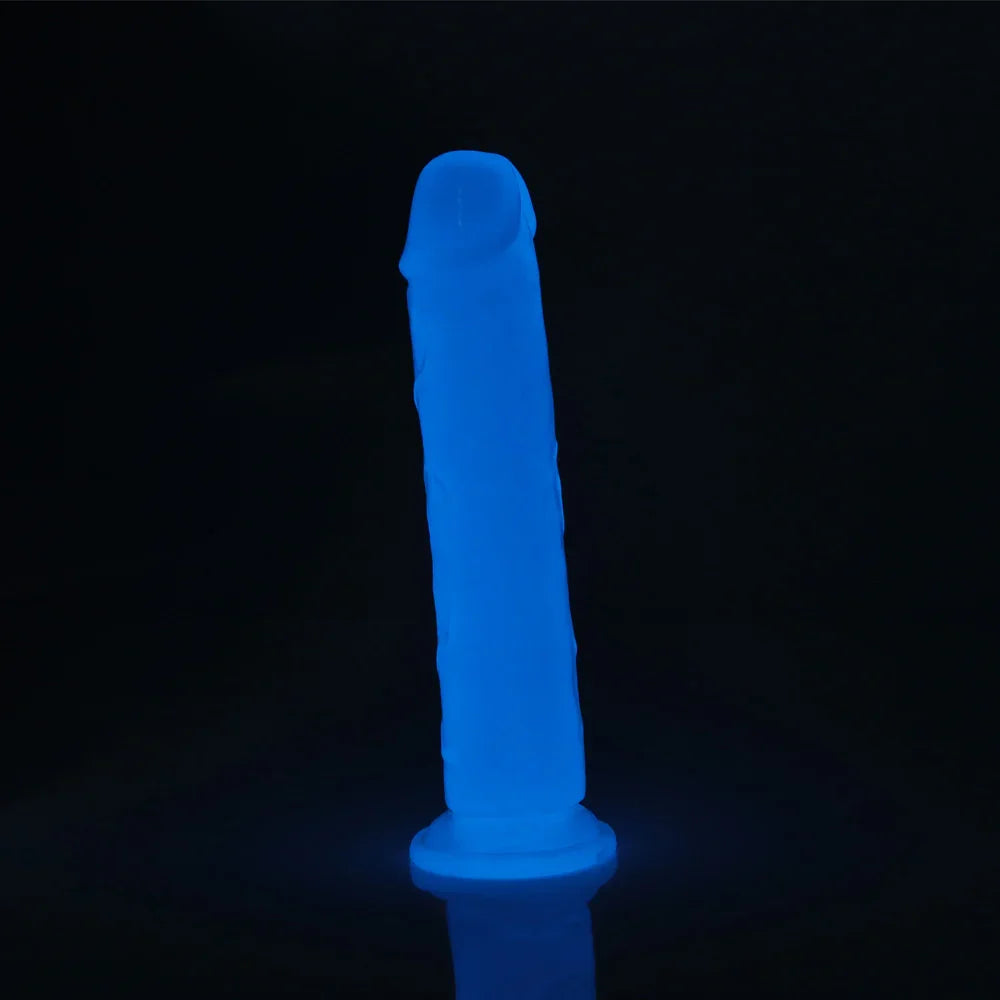 Get Lucky Glow in the Dark Periwinkle Peen -  8.5 Inch