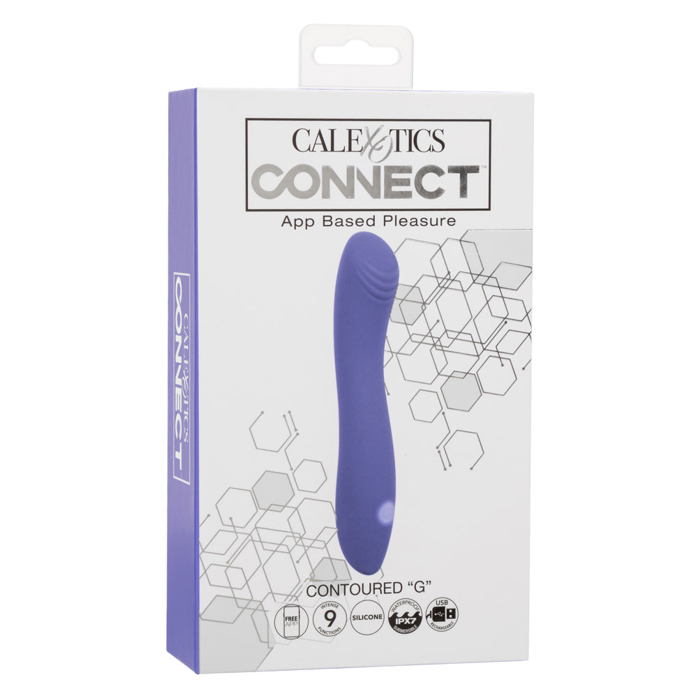 Calexotics Connect Contoured ""G"" - Periwinkle