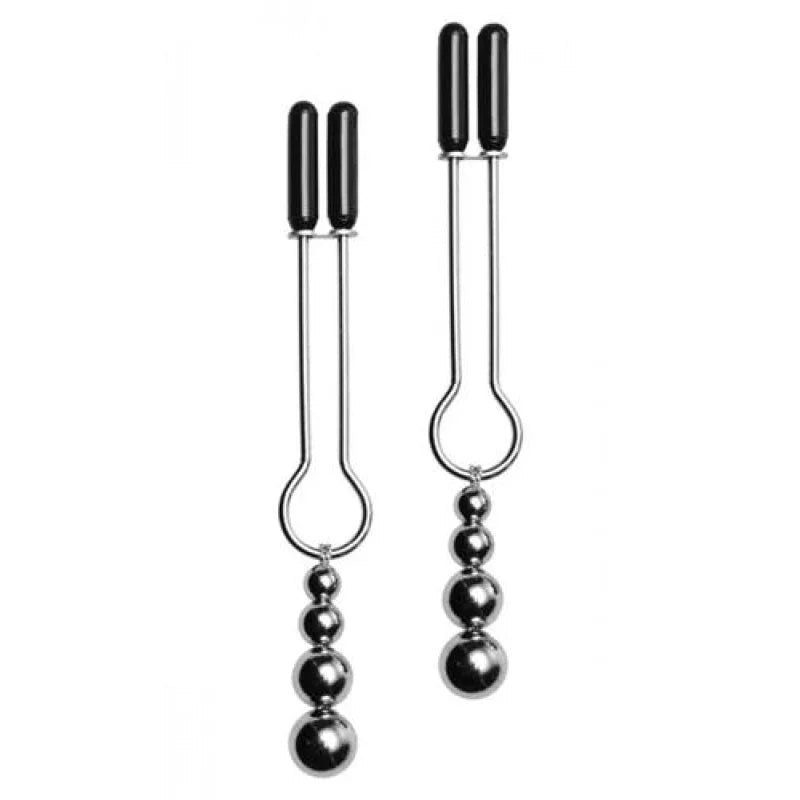 Adorn Triple Bead Nipple Clamp Set - MyPleasure