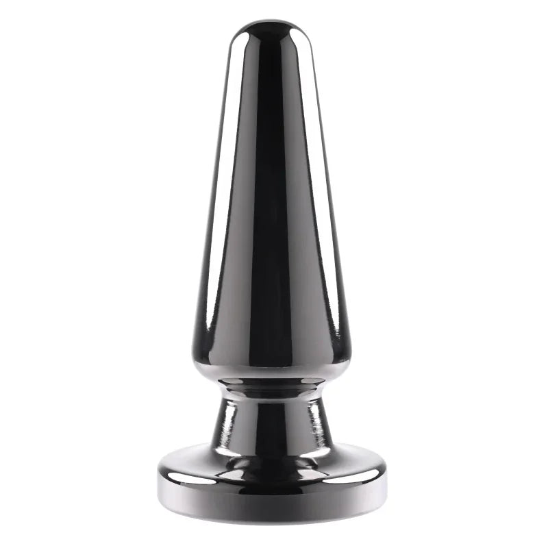 Advanced Metal Plug - Black Chrome - MyPleasure
