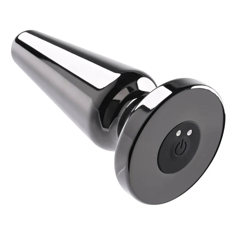Advanced Metal Plug - Black Chrome - MyPleasure