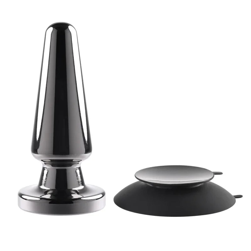 Advanced Metal Plug - Black Chrome - MyPleasure