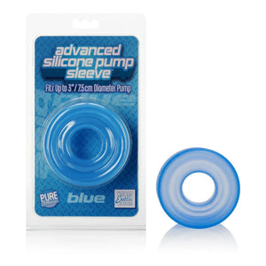 Advanced Silicone Pump Sleeve - Blue - MyPleasure