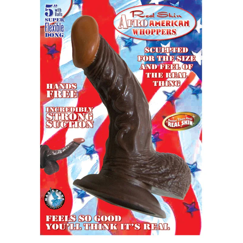 Afro American Whoppers - Brown - MyPleasure