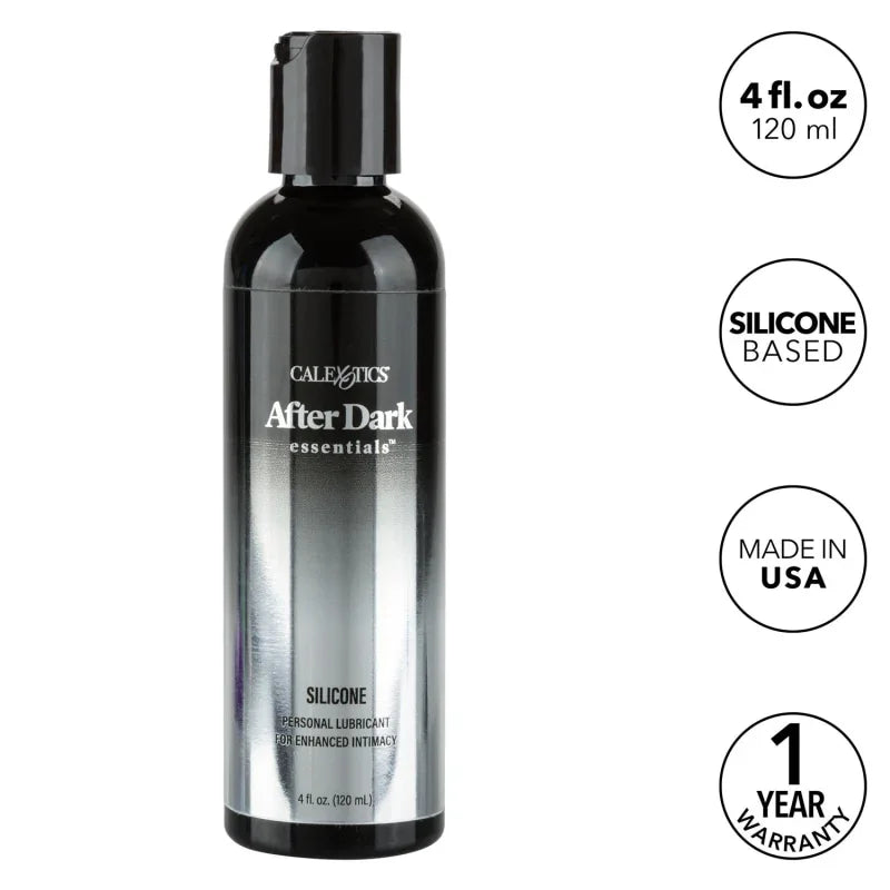 After Dark Essentials Silicone-Based Personal Lubricant - 4fl. Oz./ 120ml - MyPleasure