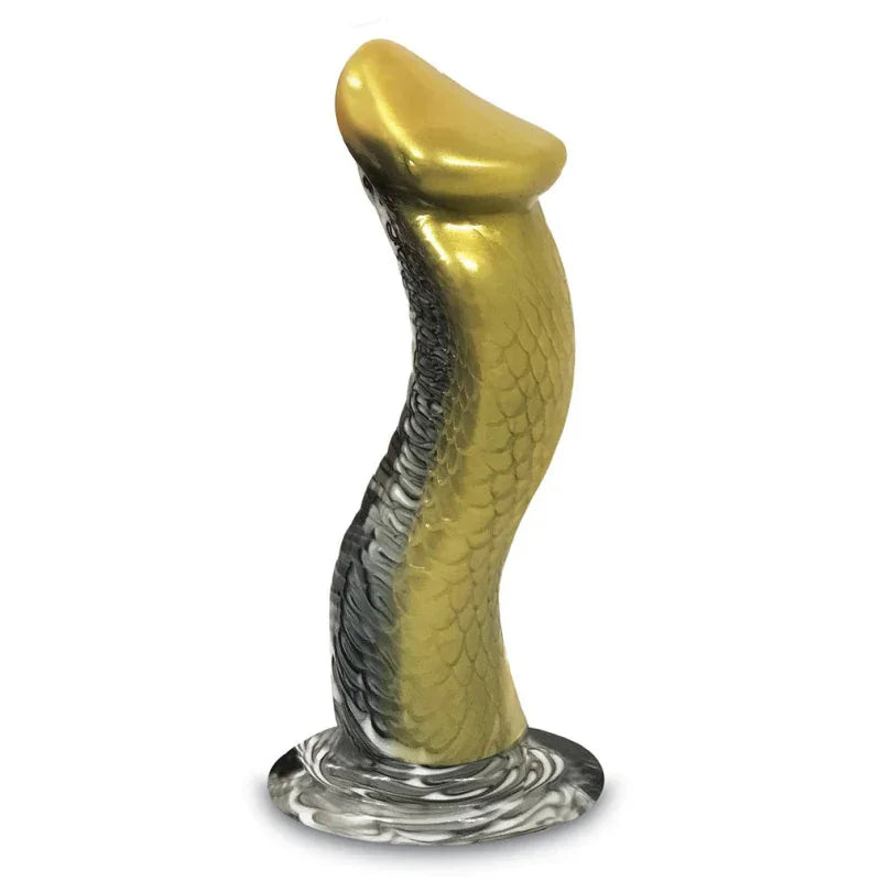 Alien Nation Venomus Silicone Creature Dildo - Gold - MyPleasure