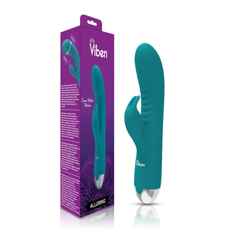 Alluring - Come Hither G-Spot Rabbit - Ocean