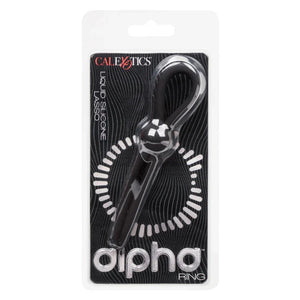 Alpha Liquid Silicone Lasso - Black - MyPleasure