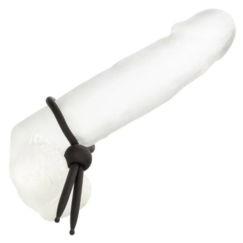 Alpha Liquid Silicone Lasso - Black - MyPleasure