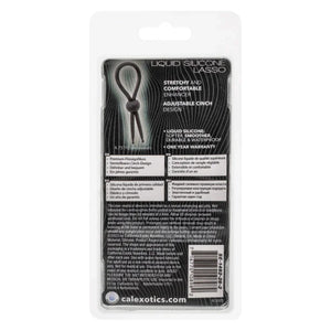 Alpha Liquid Silicone Lasso - Black - MyPleasure