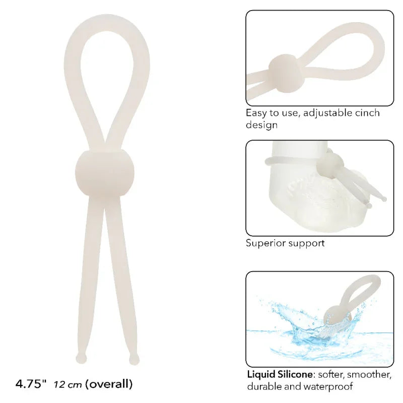 Alpha Liquid Silicone Lasso - Natural - MyPleasure