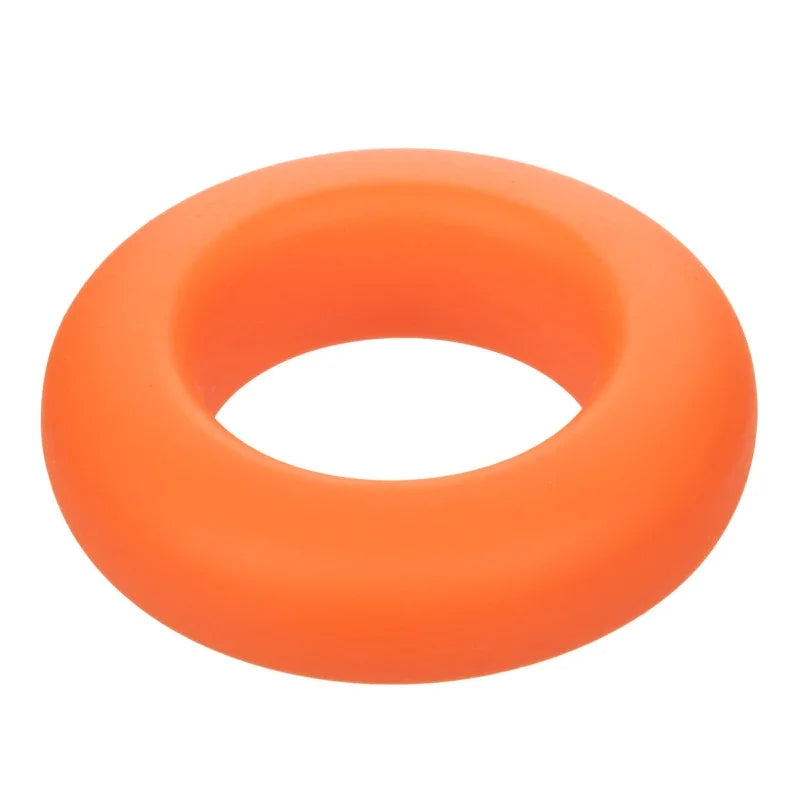 Alpha Liquid Silicone Prolong Large Ring - Orange - MyPleasure