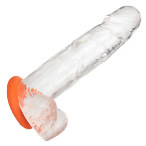 Alpha Liquid Silicone Prolong Large Ring - Orange - MyPleasure