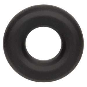 Alpha Liquid Silicone Prolong Medium Ring - Black - MyPleasure