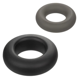 Alpha Liquid Silicone Prolong Set of 2 - Black/gray - MyPleasure