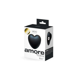 Amore Rechargeable Pleasure Vibe - Black - MyPleasure
